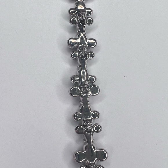 Givenchy Vintage 1990s Multi Faux Gem, Rhinestone and Perl bracelet - Picture 7 of 8